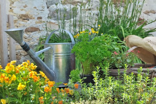 Diverse plant selection for landscape gardening